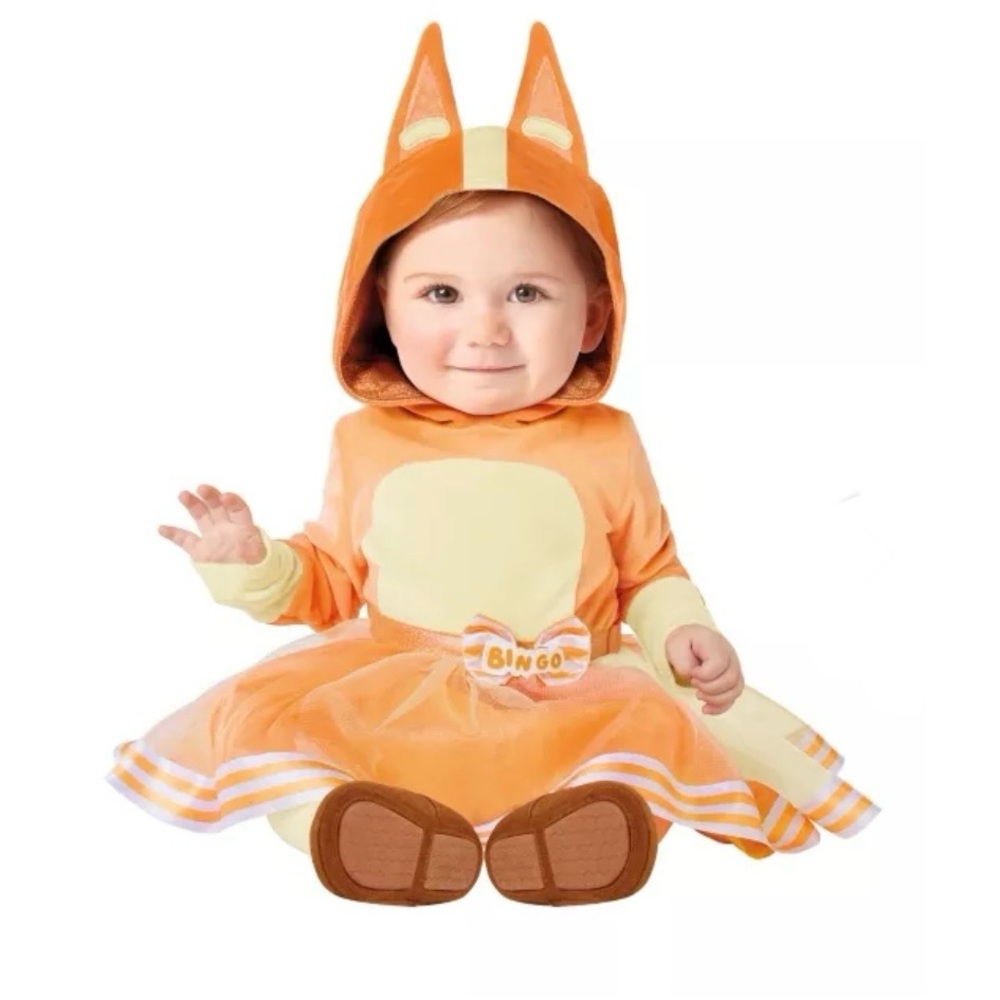 Spirit Orange and Cream Fox Dress Costume - Baby